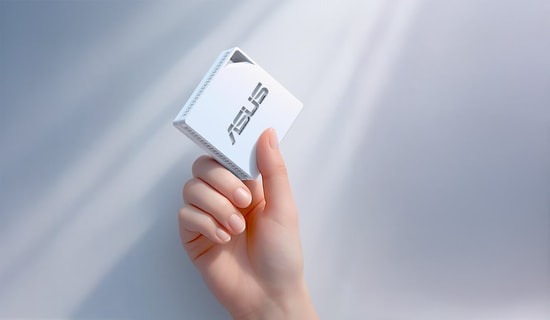 Asus RT-AX50 GO AX1500 Dual Band WiFi 6 Mini Travel Router - 1201Mbps, Dahili Anten, VPN, 128MB RAM, 1x Port