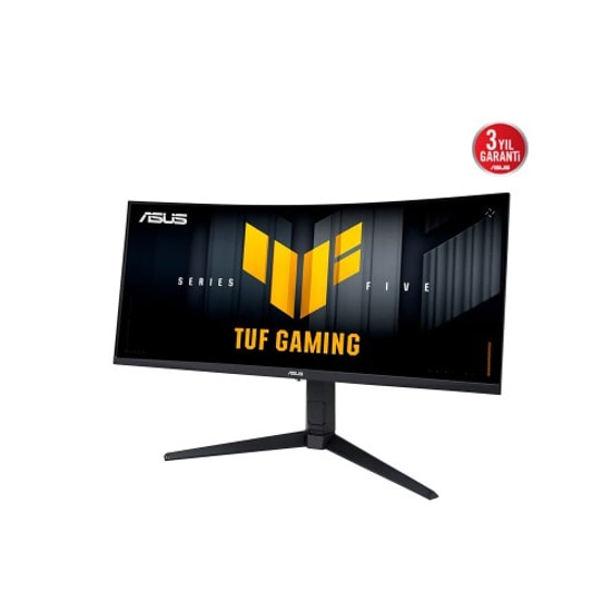 Asus TUF Gaming VG34WQL5A 34 200Hz 0.5ms Curved Oyuncu Monitör - WQHD 3440x1440, VA, Dual Mode 400Hz, HDR400, DP