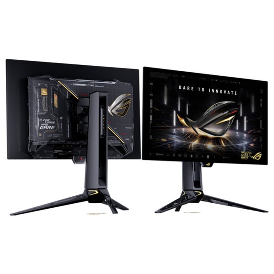 Asus ROG Swift OLED PG27AQWP-G 26.5" 540Hz 0.02ms Gaming Monitör - 2K QHD, Dual-Mode 720Hz, Tandem WOLED, Pivot