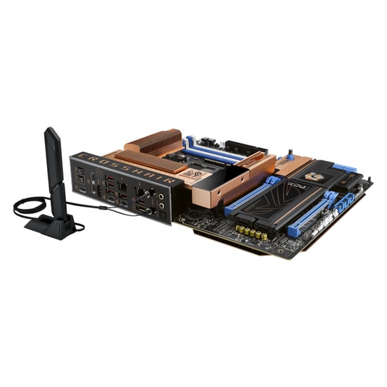 Asus ROG Crosshair 2006 AM5 DDR5 X870E ATX Anakart - 9600MHz(OC), 5xM.2, WiFi 7, 10G+5G LAN, Çift USB4, Aura RGB