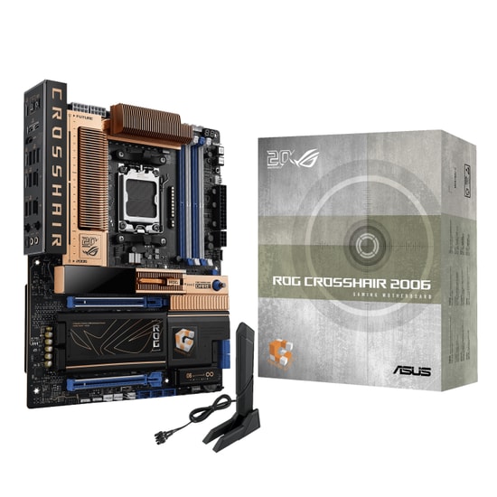 Asus ROG Crosshair 2006 AM5 DDR5 X870E ATX Anakart - 9600MHz(OC), 5xM.2, WiFi 7, 10G+5G LAN, Çift USB4, Aura RGB