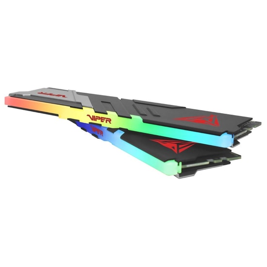 Patriot VVR532G60C28AK Viper Venom RGB DDR5 32GB RAM - 6000MHz CL28, 2x16GB, Soğutuculu Gaming Bellek Kit