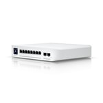Ubiquiti USW-ENTERPRISE-8-POE Enterprise 8 Port PoE+ Switch - 2.5G Ethernet, 2x10G SFP+, Desktop Tipi Kasa