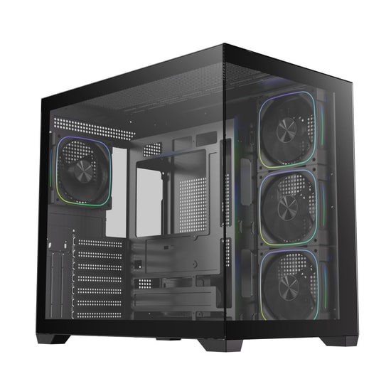 BitFenix BFC-BEST75KKGKK-4A BEST ATX Bilgisayar Kasası - Siyah, 750W Bronze PSU 3.1, 4x ARGB Fan, ATX, 7 PCIe Yuvası