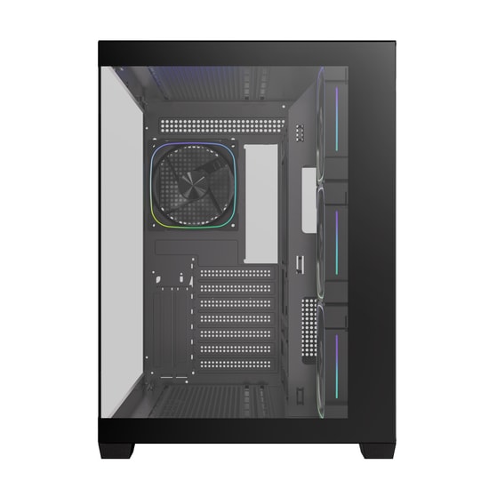 BitFenix BFC-BEST75KKGKK-4A BEST ATX Bilgisayar Kasası - Siyah, 750W Bronze PSU 3.1, 4x ARGB Fan, ATX, 7 PCIe Yuvası