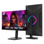 Gamepower LUNIS-L50 Lunis L50 27 inç VA FHD Oyuncu Monitörü - 240Hz, 0.5ms, Pivot, FreeSync, G-Sync, RGB, HDR400