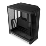 NZXT CC-H62FB-01 H6 Compact Dual-Chamber ATX Kasa Siyah - Fansız, Temperli Cam, Üst 360 mm Radyatör Desteği