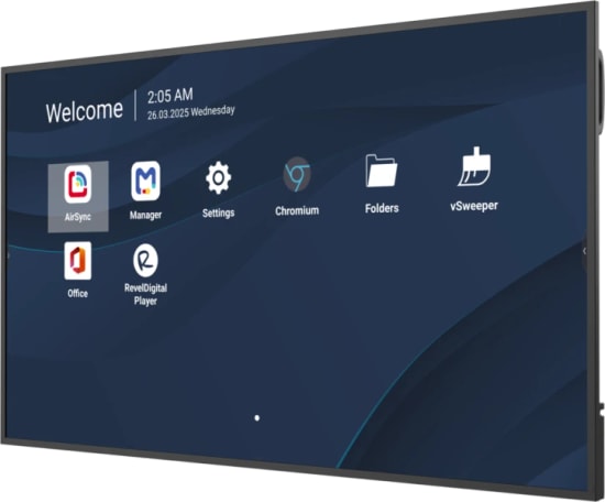 ViewSonic CDE6531-1C 65 İnç 4K Profesyonel Kurumsal Monitör - ProAV Entegrasyonlu Profesyonel Kurumsal 4K Ekran