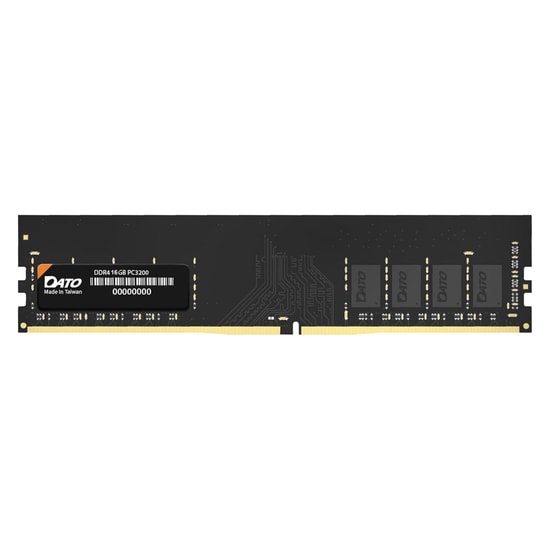 Dato DT16G4DLDND32 DDR4 3200MHz 16GB UDIMM Masaüstü RAM Bellek - CL22, 1.2V, Tek Modül, 288 Pin DIMM, Kutulu