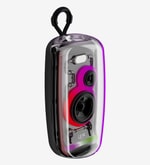 LinkTech R116 Şeffaf Tasarım IPX5 Sertifikalı RGB Işıklı Bluetooth Hoparlör - 20W Ses, BT 5.2, 2400mAh Pil, IPX5, Radyo