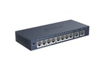 Dahua S3010-8ET2GT-90 10 Port 10/100Mbps PoE Switch - Yönetilemez, 8 Port PoE, 90W, Masaüstü Ethernet Switch
