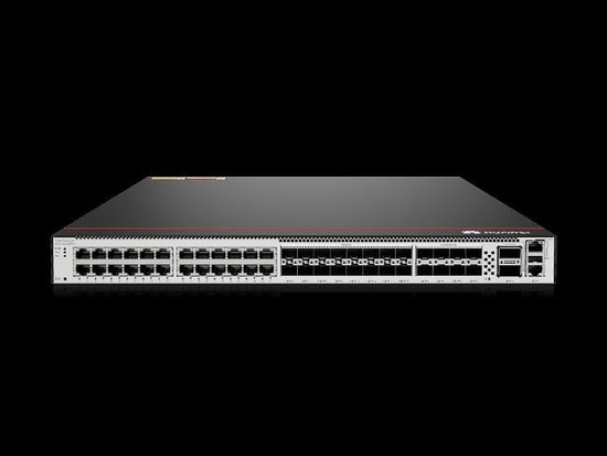 Huawei S6750-S24T16X8Y2CZ Switch - 24x10/100/1000BASE-T, 16x10GE SFP, 8x25GE SFP28, 2x100GE, QSFP28 Genişleme Yuvası