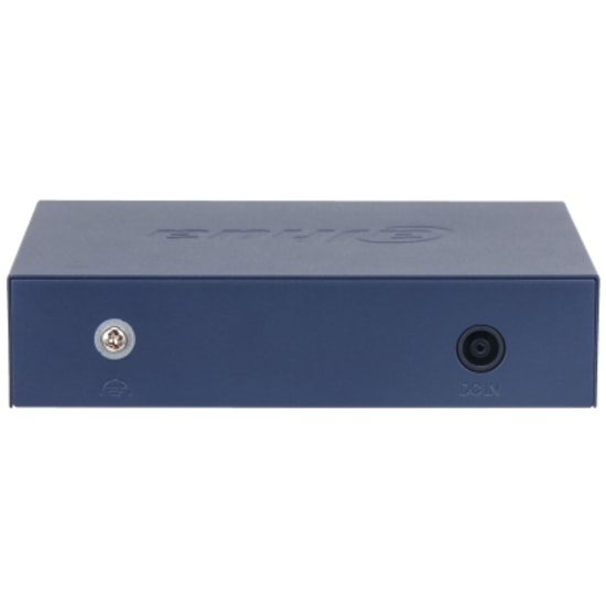 Dahua S3006-4ET-36 6 Port 10/100Mbps PoE Switch - Yönetilemez, 4 Port PoE, 36W, 2 Uplink, Masaüstü Metal Kasa