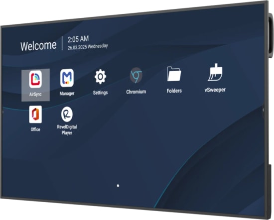 ViewSonic CDE5531-1C 55 İnç 4K Profesyonel Kurumsal Monitör - 3840x2160, 500 Nit, 16/7, 8 ms, TFT LCD, Anti Glare