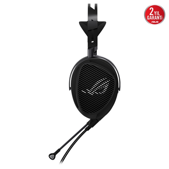 Asus ROG Kithara Siyah Kablolu Oyuncu Kulaklığı - Type-C, Stereo, 100 mm Sürücü, 16 Ohm, Mikrofonlu, Kulak Üstü