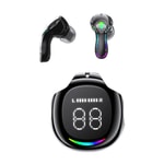 Nettech NT-BTH27-SIYAH Kulakiçi Bluetooth Kulaklık - Bluetooth 5.0, 10 m Menzil, Mikrofonlu, Dokunmatik Kontrol