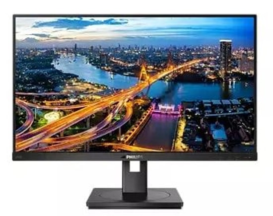 Philips 245B1/00 23.8" IPS Monitör - 2560x1440 QHD, 75 Hz, 4 ms, HDMI, DisplayPort, DVI-D, USB 3.2 4 Port
