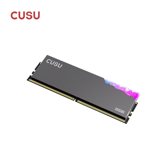 Kingsman CUSU KSD2560U38BKR2016E DDR5 RAM - 16GB 6000MHz CL38 RGB, UDIMM, 288 Pin, Siyah Soğutuculu Bellek