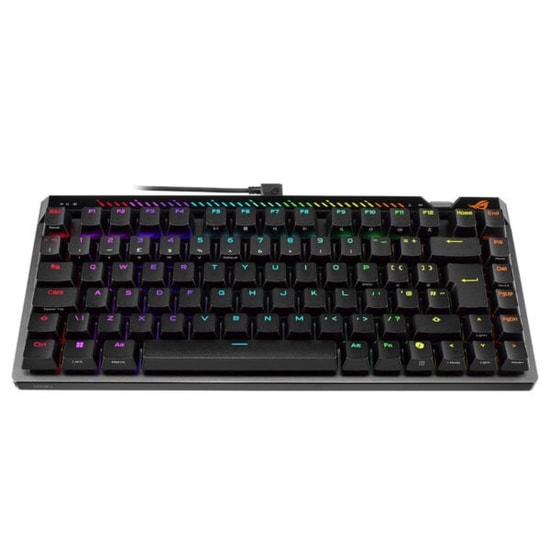 Asus ROG FALCHION ACE 75HE BK V2 M705 Kablolu Oyuncu Klavyesi - İngilizce Q, USB, RGB, Mekanik, %75, Siyah