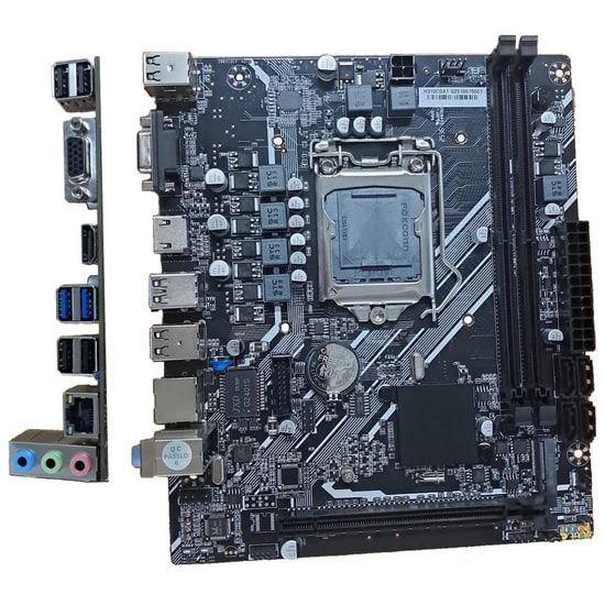 Seclife H310CDA1 LGA1151 mATX Anakart - H310/B250, DDR4 32 GB, M.2, VGA, HDMI, 4x SATA III, 6-9. Nesil Desteği