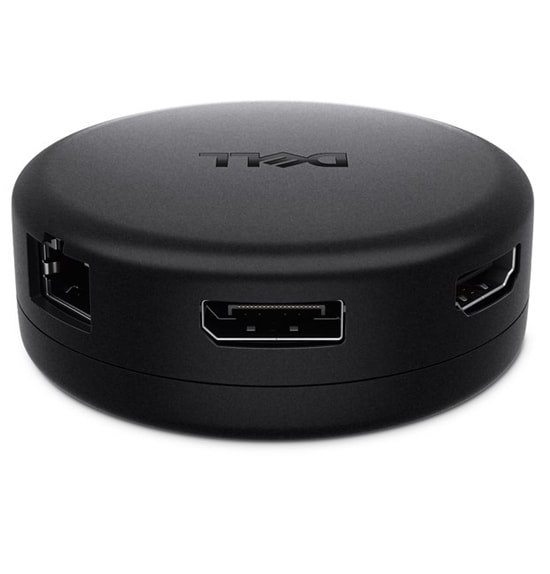 Dell Pro 7-in-1 DA326 USB-C Travel Hub - 4K 60Hz HDMI, USB-C, USB-A, RJ45 Gigabit Ethernet Adaptör