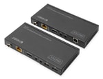 Digitus DS-55512 HDMI KVM Extender Set Sinyal Uzatma Cihazı - 70m, 4K 30Hz, Full HD 1080p, 10.2 Gbps, HDCP 2.2