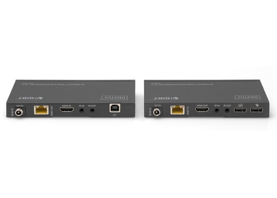 Digitus DS-55512 HDMI KVM Extender Set Sinyal Uzatma Cihazı - 70m, 4K 30Hz, Full HD 1080p, 10.2 Gbps, HDCP 2.2