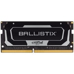 Ballistix BL8G26C16S4B 8GB DDR4 2666MHz SODIMM Notebook RAM Bellek Modülü - Kutusuz, CL16, 260 Pin, TRAY