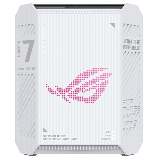 Asus ROG Strix GS-BE7200 Dual-Band WiFi 7 Mesh Gaming Router - 7200 Mbps, 2.5G WAN, 4x 2.5G LAN, USB, WPA3