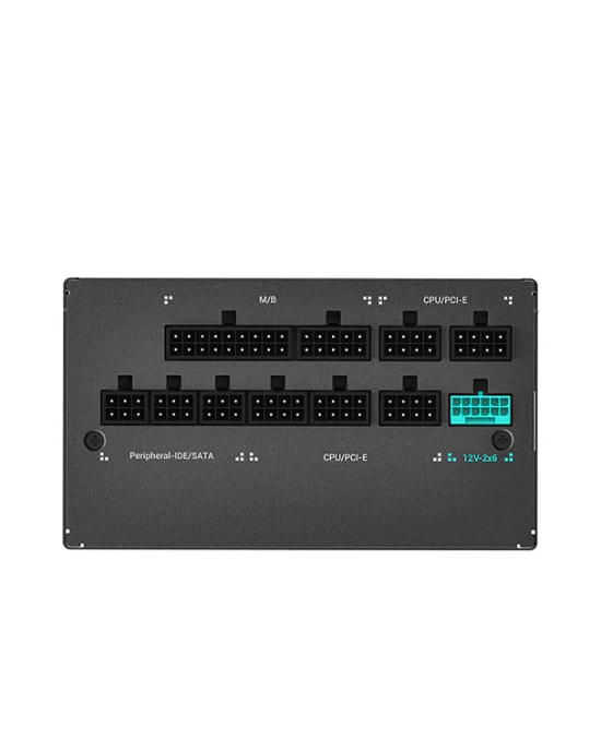 Deep Cool PQ1000G 1000W ATX Güç Kaynağı - 80+, ATX 3.1, Tam Modüler, Aktif PFC, 120mm Fan, 115-230V, 24 Ay Garanti