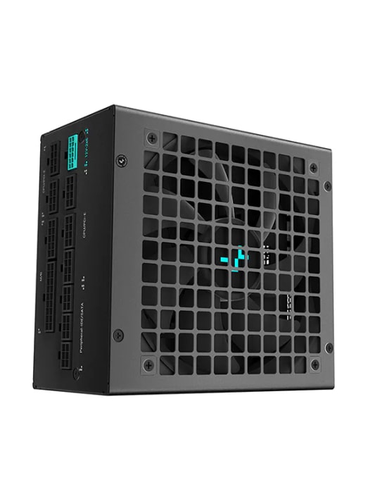 Deep Cool PQ1000G 1000W ATX Güç Kaynağı - 80+, ATX 3.1, Tam Modüler, Aktif PFC, 120mm Fan, 115-230V, 24 Ay Garanti