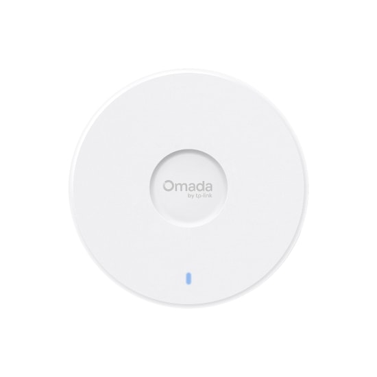 TP-Link Omada EAP727 Tavan Tipi Wi-Fi 7 Access Point - BE5000, Çift Bant, 2.5G RJ45, PoE+, 12V DC, 5 Akış, 185m2 Kapsama