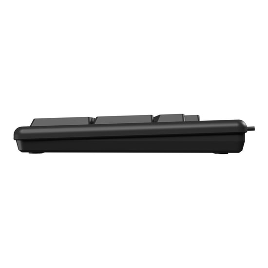 Everest KB-1002 Kablolu USB Standart Q Siyah Klavye - 105 Tuş, Multimedya Tuşlu, 3 Milyon Tuş Ömrü, 1,35 m Kablo