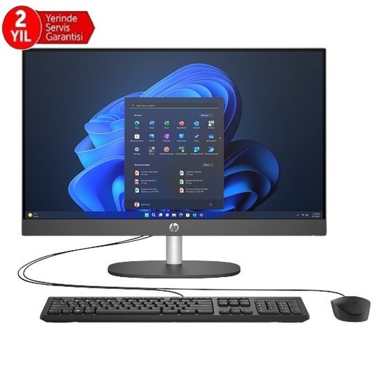 HP ProOne 240 G10 B6JC8ES All In One PC - Intel Core i7-1355U, 32GB DDR5, 512GB SSD, FreeDOS, 23.8" FHD