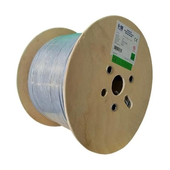 Hcs H06-00402-DP0-FV Network Kablosu - CAT6, 500 Metre, 23 AWG, U/UTP, LSZH (Halojen Free), Gri, 250MHz