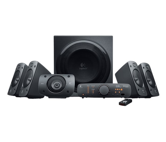 Logitech Z906 Siyah 5.1 Surround Ses Sistemi (980-000468) - 500W RMS, THX, Dolby, DTS, Ev Sinema Deneyimi