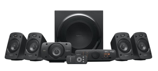 Logitech Z906 Siyah 5.1 Surround Ses Sistemi (980-000468) - 500W RMS, THX, Dolby, DTS, Ev Sinema Deneyimi