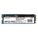 Team MP33 Pro M.2 NVMe SSD Disk (TM8FPD002T0C101) - 2TB, M.2 2280, PCIe Gen3x4, 3500/3000MB/s, 3D NAND, NVMe 1.3
