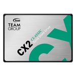 Team CX2 T253X6001T0C101 1TB 2.5" SATA 3 SSD Disk - 540/490 MB/s, 800 TBW, SLC Önbellek, ECC Desteği, Darbe 1.500G
