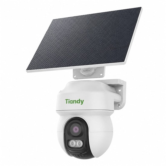 Tiandy TC-H343K SPEC:9DA-4 4G Solar Pan/Tilt Güvenlik Kamerası - 4MP, 4mm Lens, 30m Dual Light, İnsan/Araç Algılama