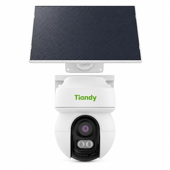 Tiandy TC-H343K SPEC:9DA-4 4G Solar Pan/Tilt Güvenlik Kamerası - 4MP, 4mm Lens, 30m Dual Light, İnsan/Araç Algılama