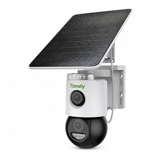 Tiandy TC-H363U SPEC:9DA-4 4G Solar Pan/Tilt Kamera - 3+3MP, 4mm Lens, 30m Dual Light, İnsan/Araç Algılama