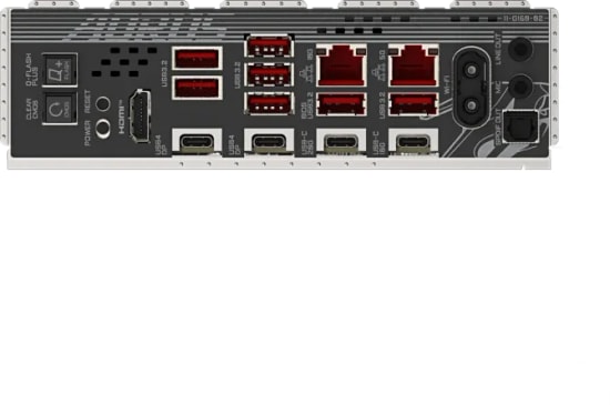 Gigabyte X870E-AORUS-MASTER-X3D Anakart - AM5, DDR5, AMD X870E, 8600 MT/s OC, 4x M.2, Wi-Fi 7, USB4, 256 GB