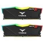 Team T-Force Delta RGB Black DDR4 Gaming RAM (TF3D416G3600HC18JDC01) - 16 GB (2x8 GB) Kit, 3600 MHz, CL18, Soğutuculu