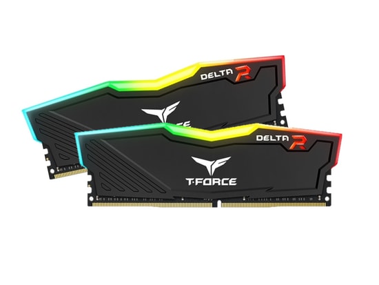 Team T-Force Delta RGB Black DDR4 Gaming RAM (TF3D416G3600HC18JDC01) - 16 GB (2x8 GB) Kit, 3600 MHz, CL18, Soğutuculu