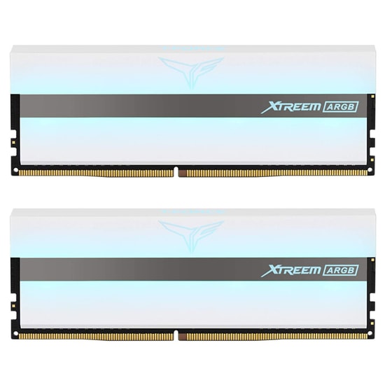 Team T-FORCE XTREEM ARGB White DDR4 Oyuncu Belleği (TF13D416G3200HC16CDC01) - 16 GB (2x8 GB), 3200 MHz, CL16