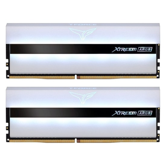 Team T-FORCE XTREEM ARGB White DDR4 Oyuncu Belleği (TF13D416G3200HC16CDC01) - 16 GB (2x8 GB), 3200 MHz, CL16