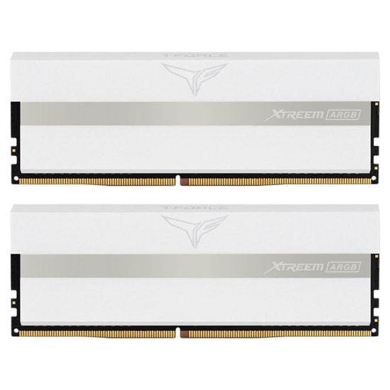Team T-FORCE XTREEM ARGB White DDR4 Oyuncu Belleği (TF13D416G3200HC16CDC01) - 16 GB (2x8 GB), 3200 MHz, CL16