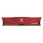 Team T-FORCE VULCAN Z Red 8GB DDR4 RAM (TLZRD48G3000HC16C01) - 3000MHz CL16, 1x8GB, Alüminyum Masaüstü Soğutucu