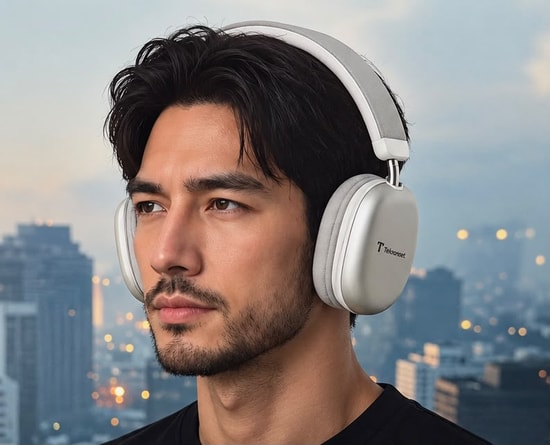 Teknonet TN-BTH04 V60 NT-117099 Gri Kulak Üstü Kulaklık - Kablosuz, Bluetooth, Mikrofonlu, Medya Kontrol Tuşları, Mono